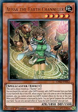 Aussa die Erdkanalisiererin CH02-DE012 Ultra Rare Near Mint Deutsch 1. Auflage