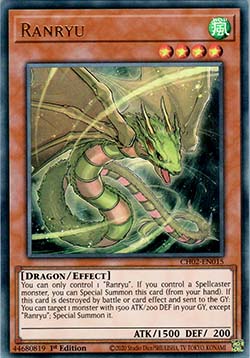 Ranryu CH02-DE015 Ultra Rare Excellent Deutsch 1. Auflage