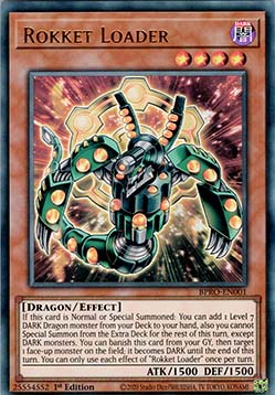 Rakketenlader (V.1) BPRO-001 Ultra Rare Near Mint Deutsch 1. Auflage