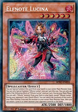 Elfnote Lucina BPRO-DE010 Secret Rare NM Deutsch 1. Auflage