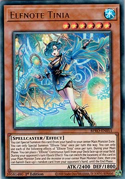 Elfnote Tinia (V.1) BPRO-011 Ultra Rare Near Mint Deutsch 1. Auflage