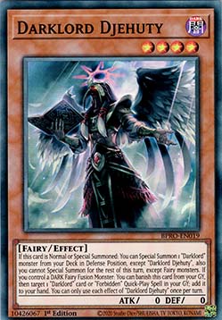 Darklord Djehuty BPRO-EN019 Super Rare Near Mint Englisch 1. Auflage