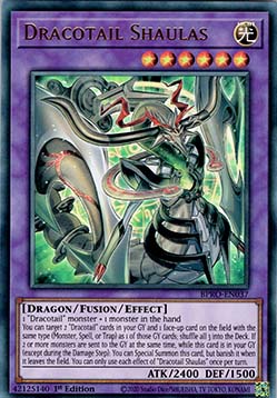 Dracotail Shaulas (V.1) BPRO-EN037 Ultra Rare Near Mint Englisch 1. Auflage