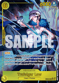 Trafalgar Law (EB03-062) (V.2) EB03 Alternate Art Excellent Englisch