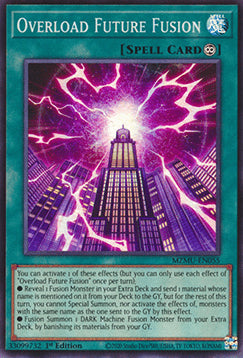 Überlast-Zukunftsfusion (V.1) MZMU-055 Super Rare Excellent Deutsch 1. Auflage