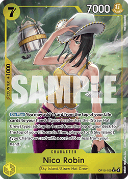 Nico Robin (OP15-109) (V.2) OP15 Alternate Art Near Mint Englisch