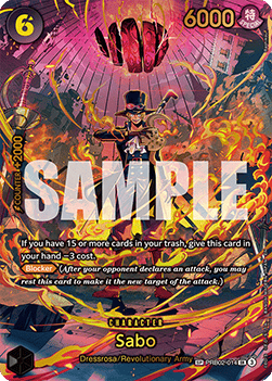Sabo (PRB02-014) OP15 Special Rare Near Mint Englisch