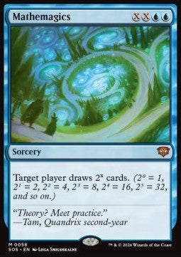 Mathemagie SOS-58 Mythic Near Mint Deutsch Foil