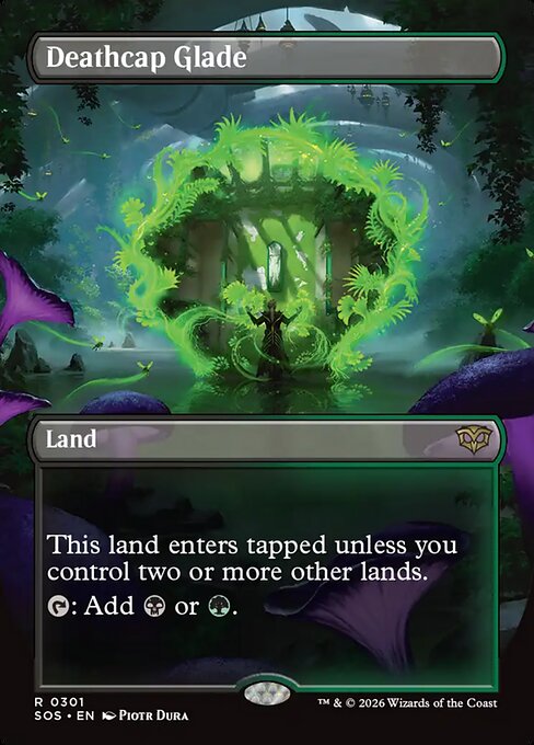 Deathcap Glade XSOS-301 Rare Near Mint Englisch Foil