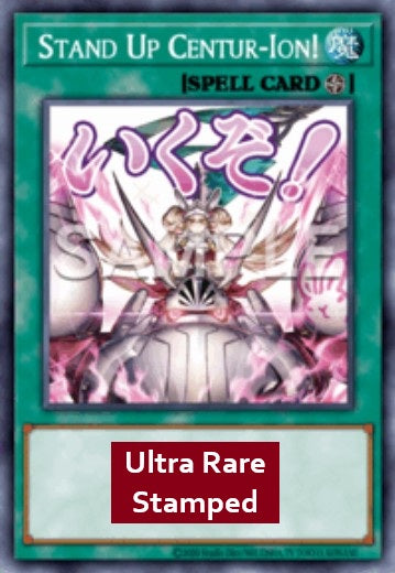 Erhebe dich, Centur-Ion! (V.1) RA05-122 Ultra Rare Near Mint Deutsch 1. Auflage