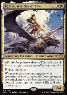 Tomik, Wielder of Law SOC-333 Mythic Near Mint Englisch