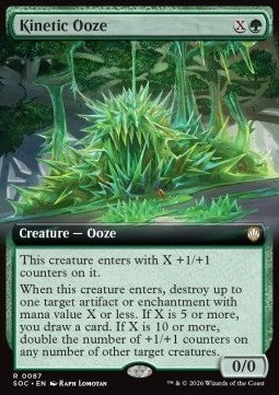 Kinetic Ooze XSOC-87 Rare Near Mint Deutsch