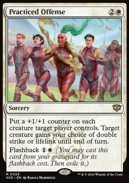 Einstudierte Offensive SOS-25 Rare Near Mint Deutsch Foil