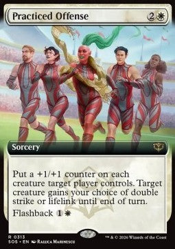 Einstudierte Offensive XSOS-313 Rare Near Mint Deutsch Foil