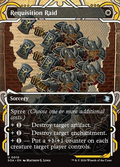 Requisition Raid (V.1) SOA-10 Uncommon Near Mint Englisch