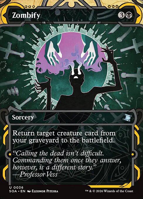Zombify (V.1) SOA-36 Uncommon Near Mint Englisch
