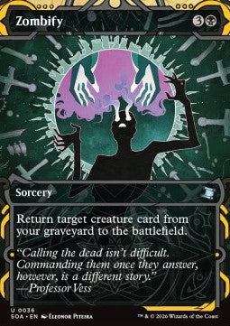 Zombifizierung SOA-36 Uncommon Near Mint Deutsch Foil
