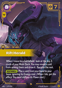 Rift Herald UNL-179 Epic Near Mint Englisch Foil