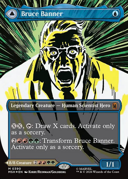 Bruce Banner // The Incredible Hulk (V.3) XMSH-390 Mythic Near Mint Englisch Foil