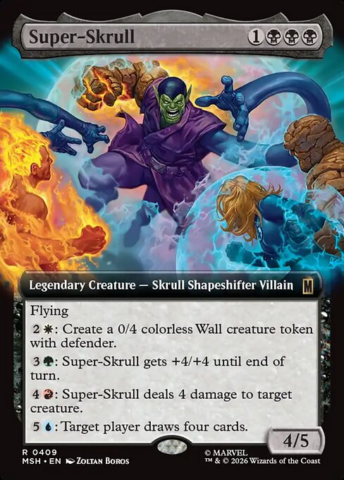 Super-Skrull XMSH-409 Rare Near Mint Englisch
