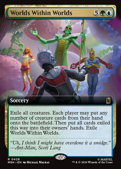 Worlds Within Worlds XMSH-426 Rare Near Mint Englisch Foil
