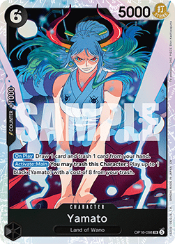 Yamato (OP16-098) (V.1) OP16 Super Rare Near Mint Englisch