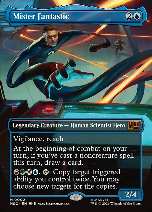 Mister Fantastic MSC-2 Mythic Near Mint Englisch