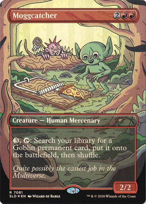 Moggcatcher SLD-7081 Rare Near Mint Englisch Foil