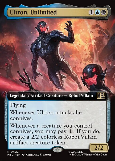 Ultron, Unlimited XMSC-422 Rare Near Mint Englisch