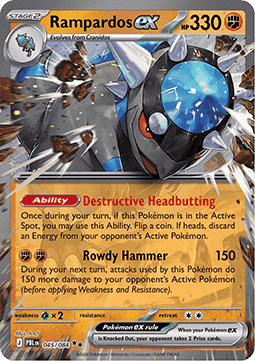 Rameidon ex PBL-045 Double Rare Excellent Deutsch