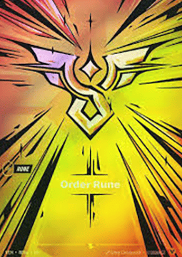 Order Rune (V.2) VEN-R06a Showcase Near Mint Englisch Foil