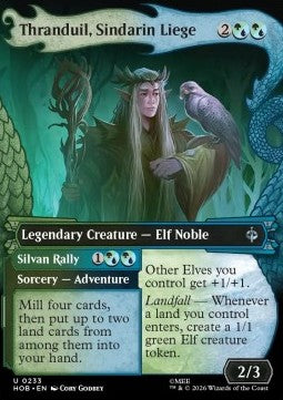 Thranduil, Sindarin-Herrscher XHOB-233 Uncommon Near Mint Deutsch Foil