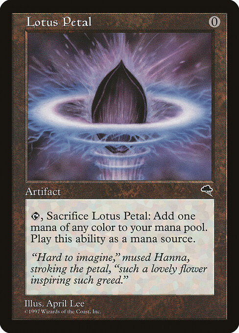 Lotus Petal TP- Common Light Played Englisch