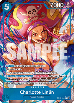 Charlotte Linlin (OP17-049) (V.2) OP17 Alternate Art Excellent Englisch