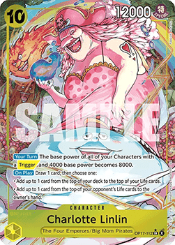 Charlotte Linlin (OP17-112) (V.2) OP17 Alternate Art Near Mint Englisch