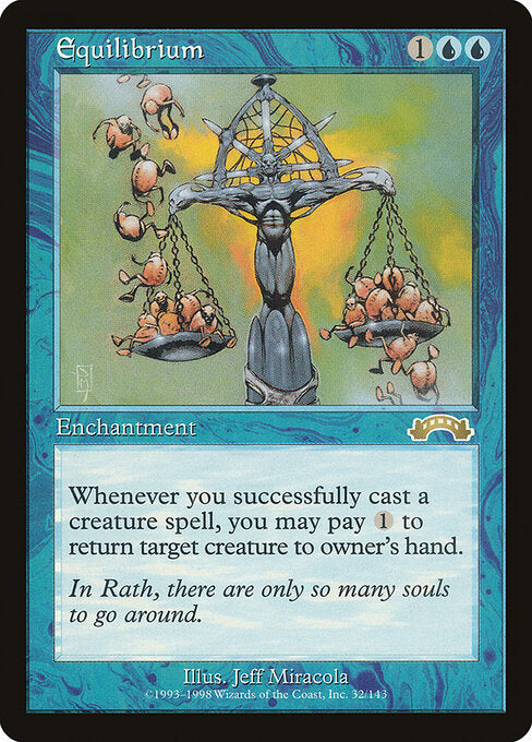 Equilibrium EXO-32 Rare Light Played Englisch