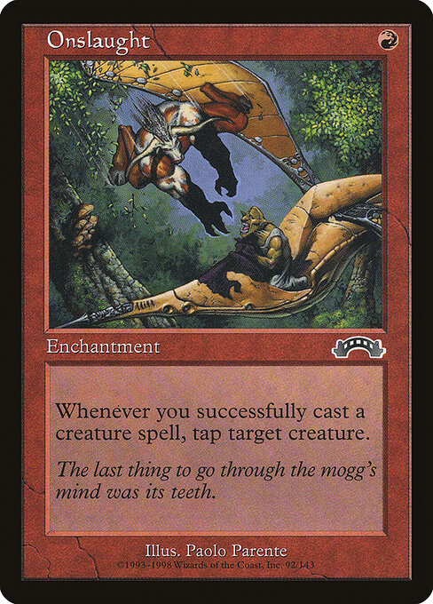 Onslaught EXO-92 Common Excellent Englisch