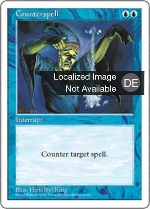 Gegenzauber 5ED- Common Played Deutsch