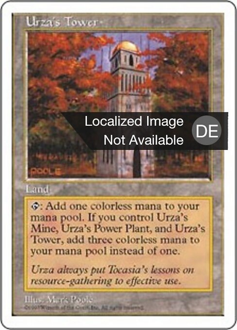 Urzas Turm 5ED- Common Played Deutsch