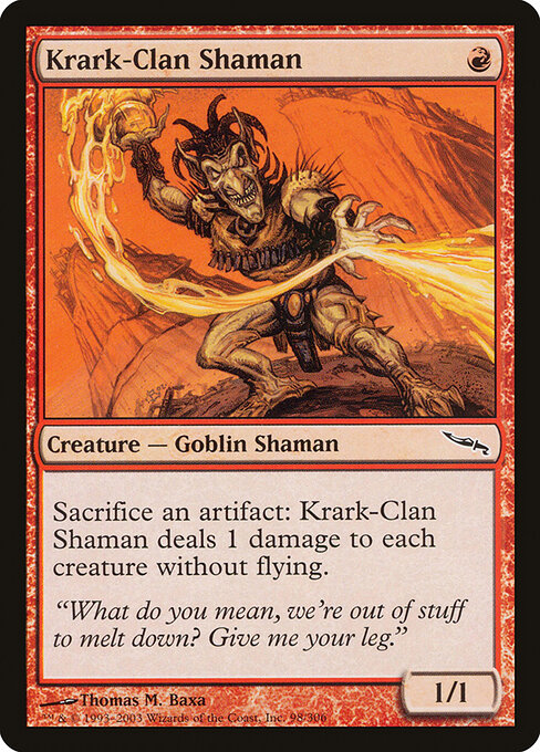 Krark-Clan Shaman MRD-98 Common Light Played Englisch