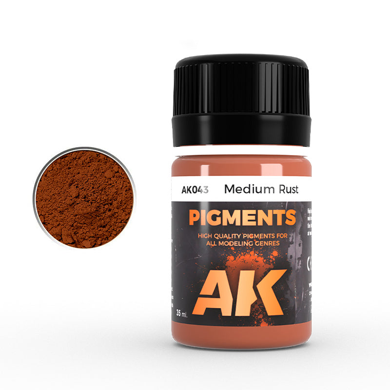 AK Interactive Pigments Medium Rust
