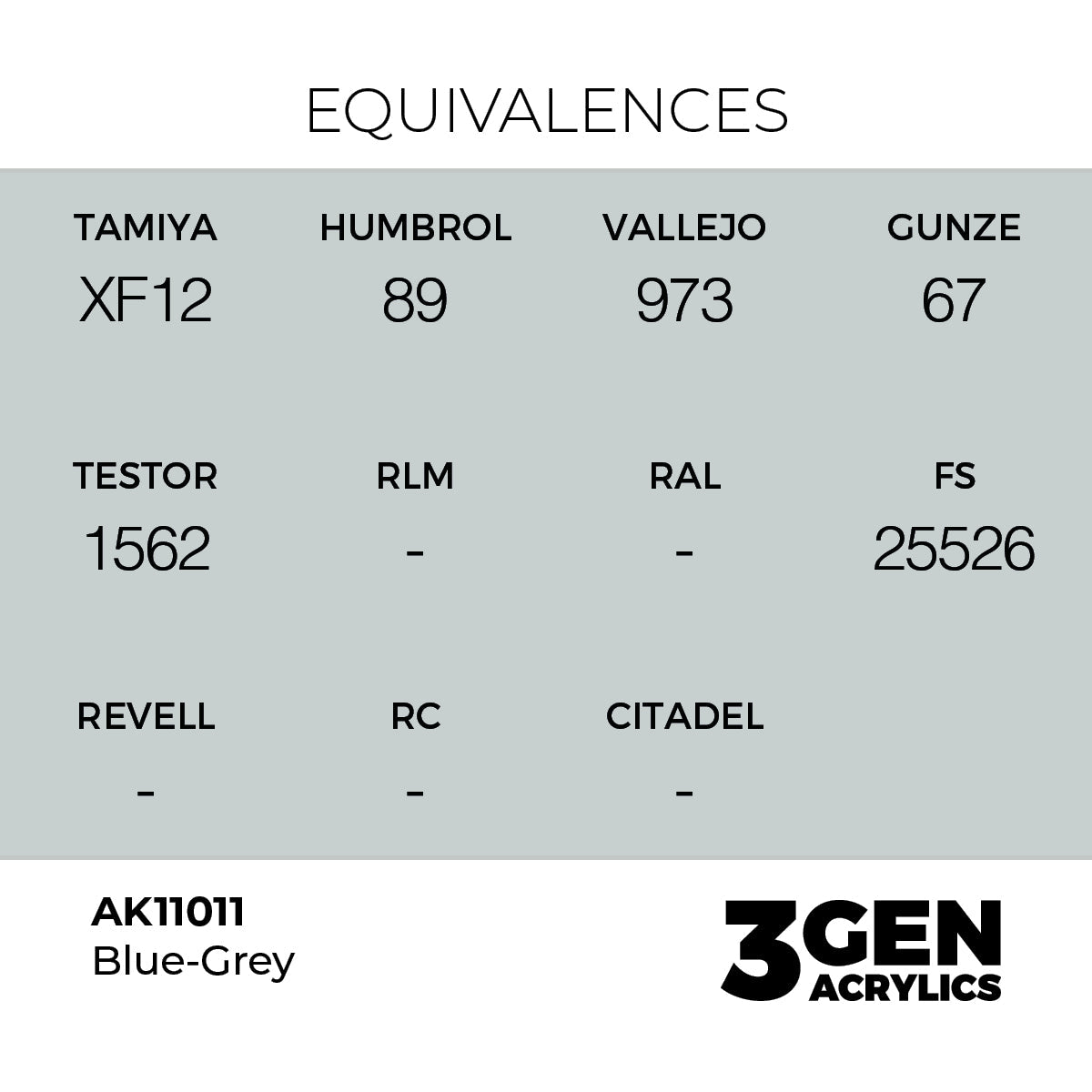 AK Interactive 3GEN Blue-Grey 17ml