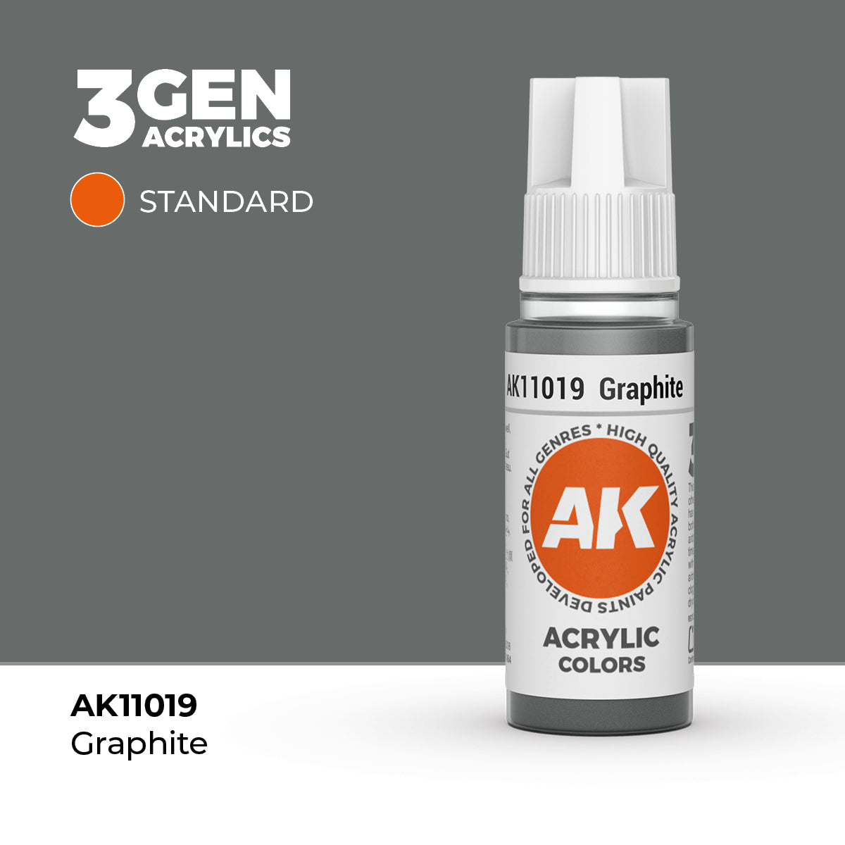 AK Interactive 3GEN Graphite 17ml