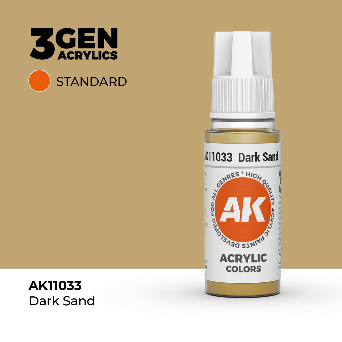 AK Interactive 3GEN Dark Sand 17ml