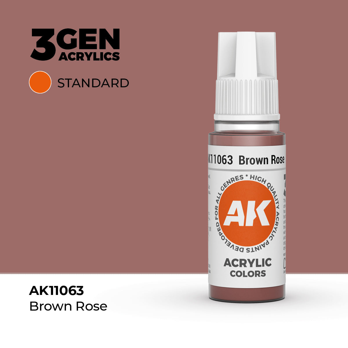 AK Interactive 3GEN Brown Rose 17ml