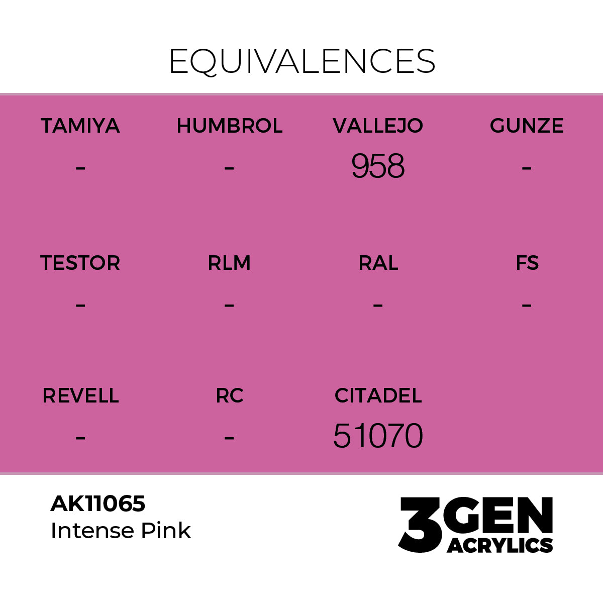 AK Interactive 3GEN Intense Pink 17ml