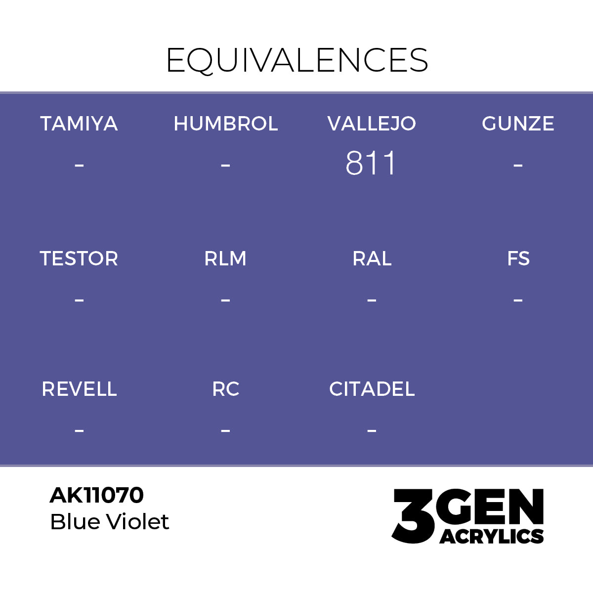 AK Interactive 3GEN Blue Violet 17ml