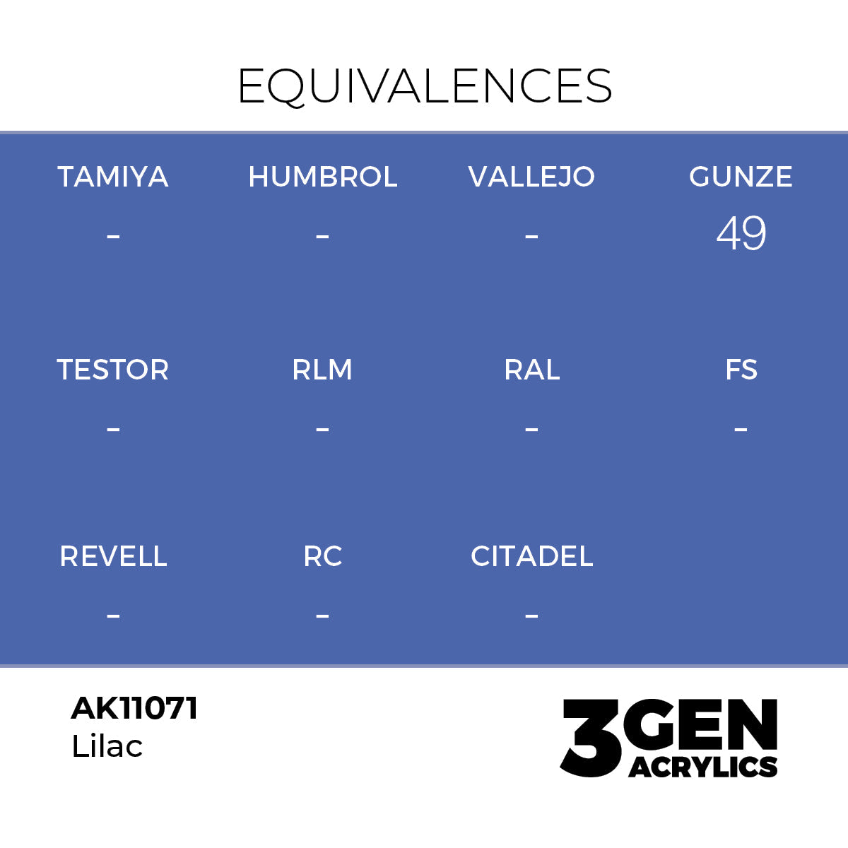 AK Interactive 3GEN Lilac 17ml