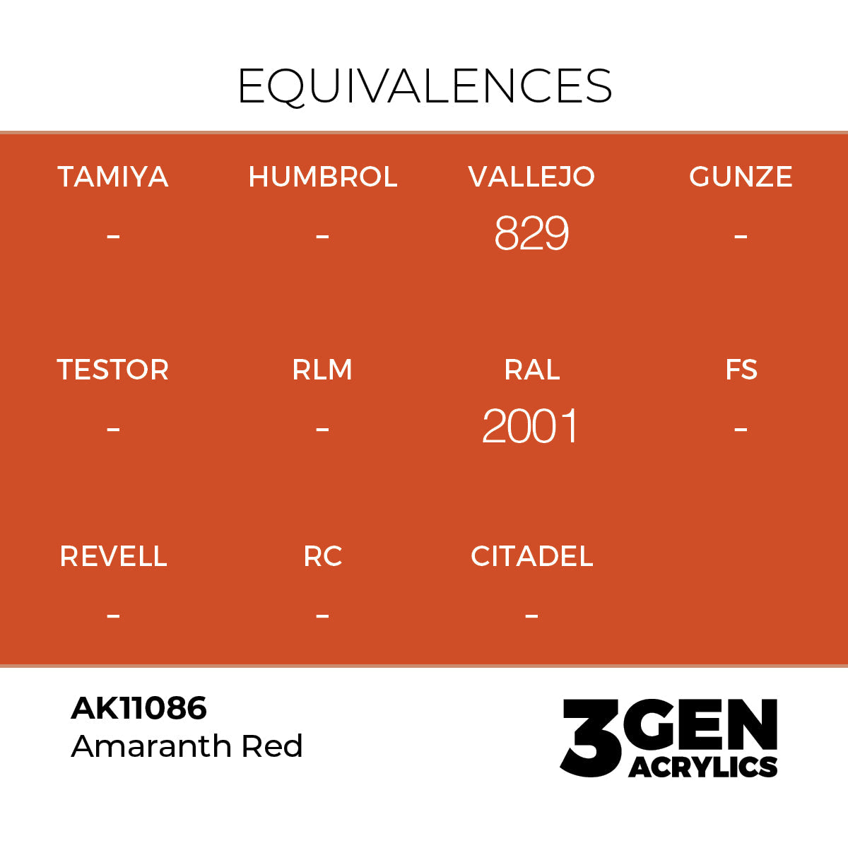 AK Interactive 3GEN Amaranth Red 17ml