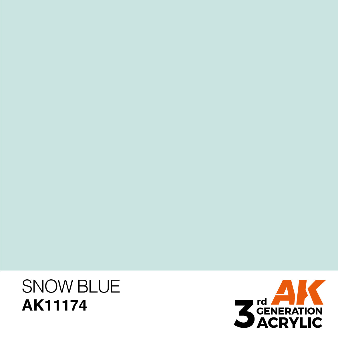 AK Interactive 3GEN Snow Blue 17ml
